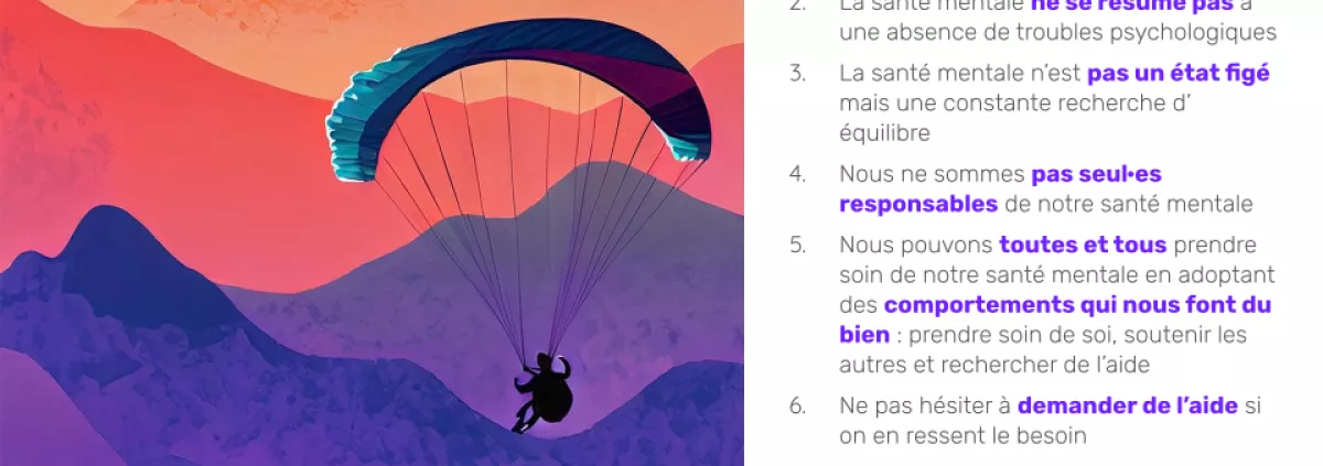 Messages clés - santé mentale