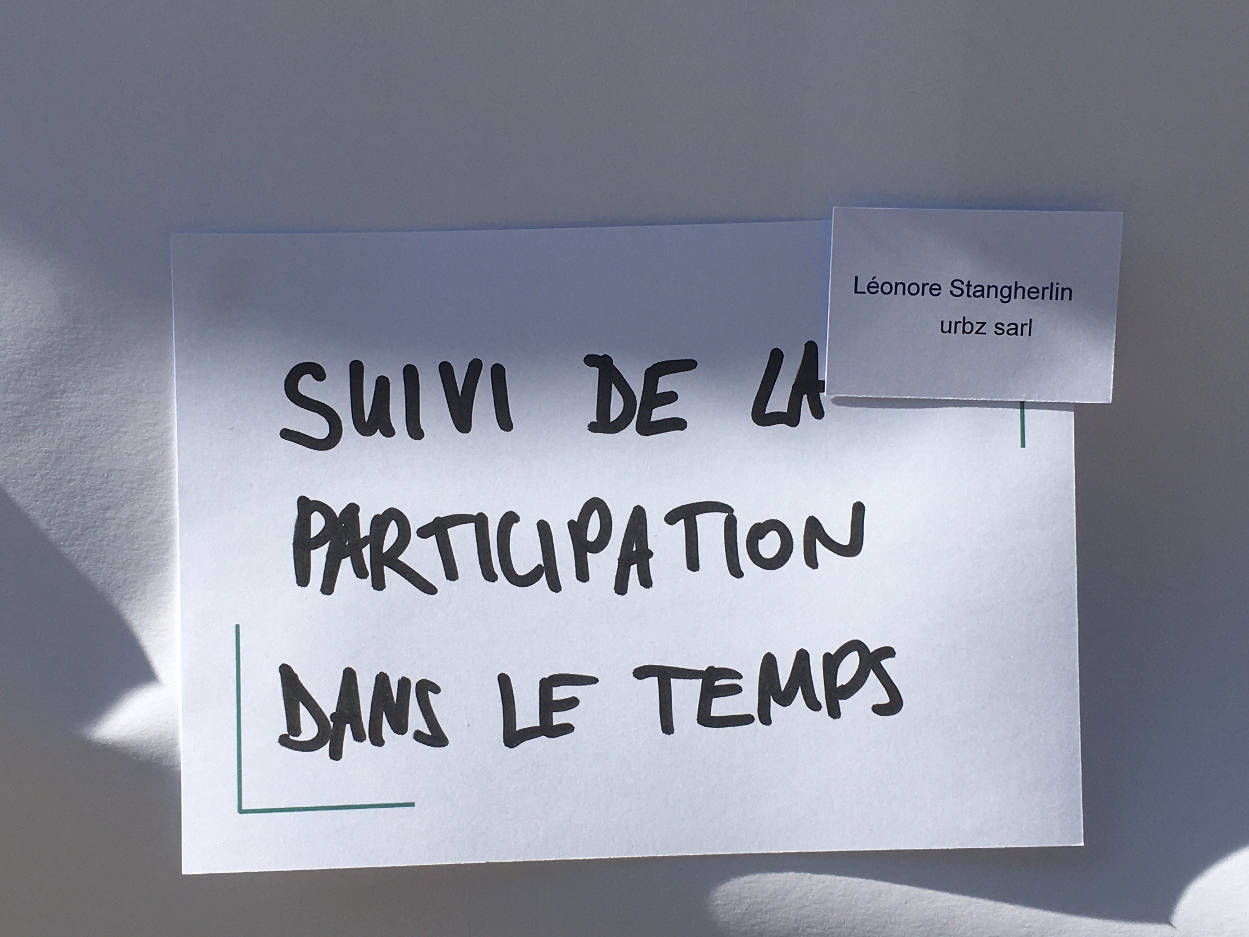le suivi