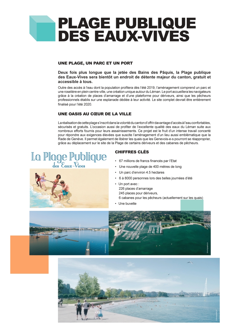 Plage Publique des Eaux-Vives