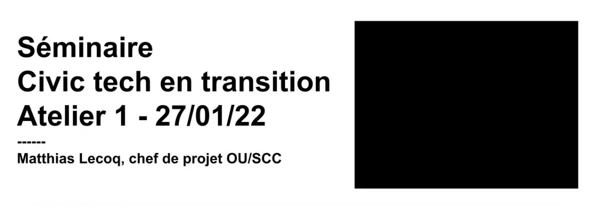 civic tech en transition